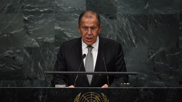 Le chef de la diplomatie russe Sergueï Lavrov, la 71e session de l’Assemblée générale de l'Onu - Sputnik Afrique