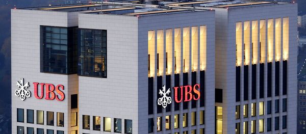 The German headquarter of Swiss UBS bank is photographed in Frankfurt, Germany, Tuesday, Nov. 13, 2012. - Sputnik Afrique