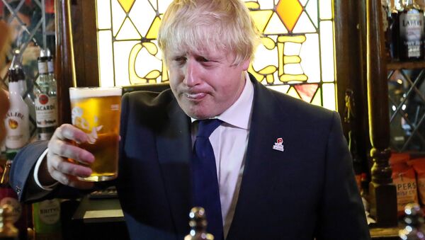 Le ministre britannique des Affaires étrangères Boris Johnosn - Sputnik Afrique