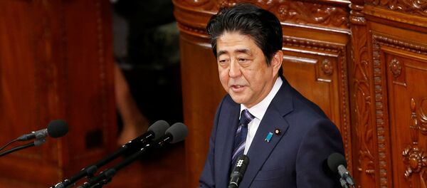 Le premier ministre du Japon Shinzo Abe - Sputnik Afrique