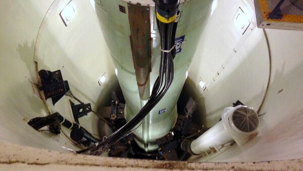 Le missile ballistique nucléaire intercontinental Minuteman 3 - Sputnik Afrique