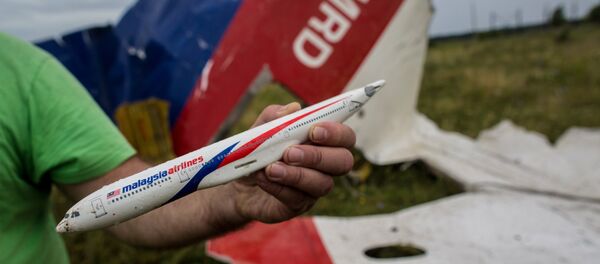 Поисковые работы на месте крушения малайзийского лайнера Boeing 777 в районе Шахтерска - Sputnik Afrique
