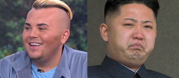 Kim Jong-un et Jack Johnson - Sputnik Afrique