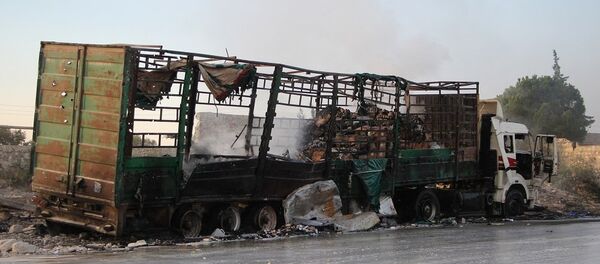 UN-Hilfskonvoi in Syrien - Sputnik Afrique