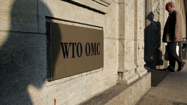 L'entrée au siège de l'OMC à Génève  - Sputnik Afrique