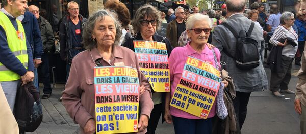 Journée nationale de mobilisation des retraités - Sputnik Afrique