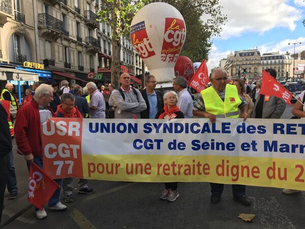 Journée nationale de mobilisation des retraités Journée nationale de mobilisation des retraités - Sputnik Afrique