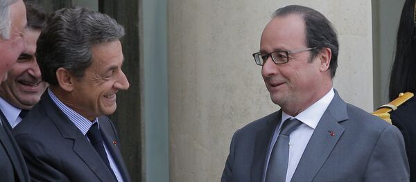 Nicolas Sarkozy et François Hollande Nicolas Sarkozy et François Hollande - Sputnik Afrique