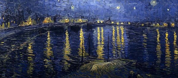 Vincent van Gogh, Nuit étoilée sur le Rhône (1888) Vincent van Gogh, Nuit étoilée sur le Rhône (1888) - Sputnik Afrique