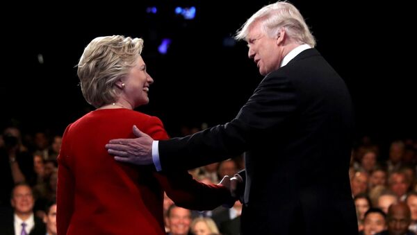 Les candidats à la présidence américaine Hillary Clinton et Donald Trump - Sputnik Afrique
