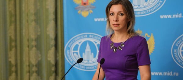 Russian Foreign Ministry spokeswoman Zakharova during a weekly press briefing - Sputnik Afrique