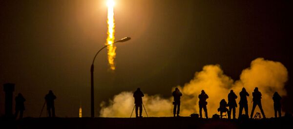 Un Zoyouz tiré vers l'ISS - Sputnik Afrique