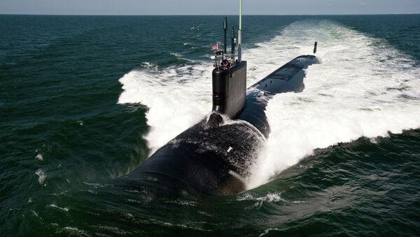L'USS California, sous-marin nucléaire de classe Virginia - Sputnik Afrique