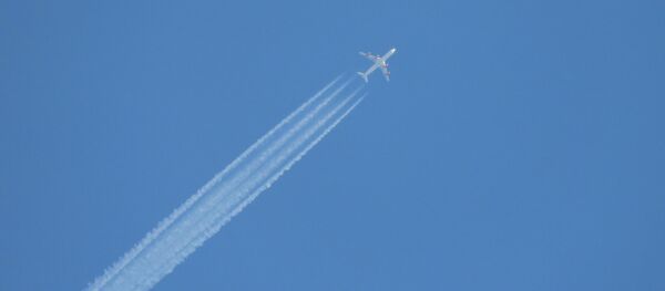 Un avion survolant le territoire russe - Sputnik Afrique