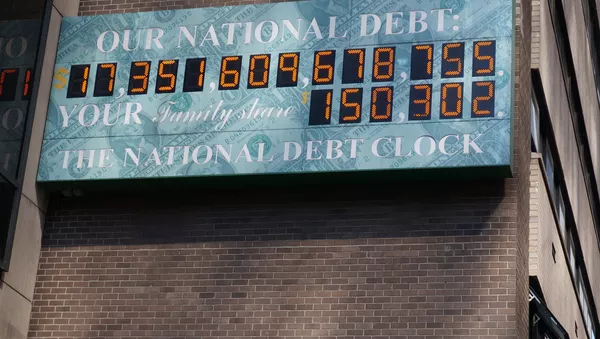  Compteur new-yorkais de la dette publique américaine - Sputnik Afrique