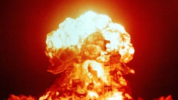 explosion nucléaire, image d`illustration - Sputnik Afrique