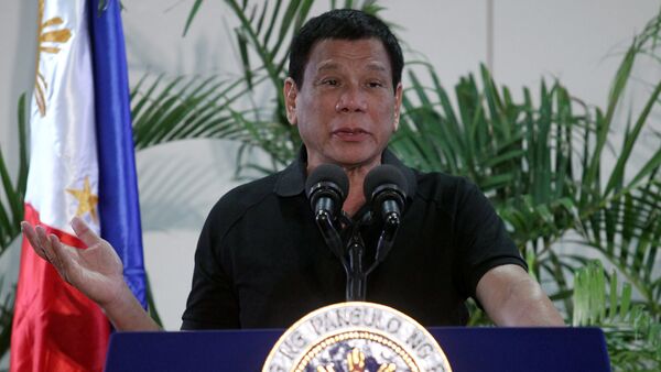 Rodrigo Duterte, président philippin - Sputnik Afrique