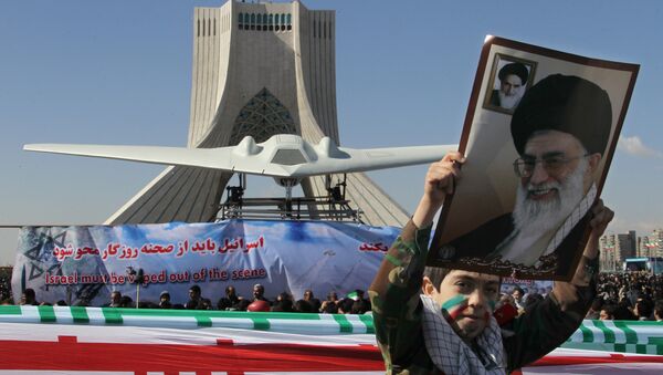 Réplique d'un RQ-170 Sentinel abattu en Iran - Sputnik Afrique