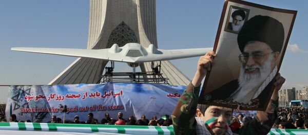 Réplique d'un RQ-170 Sentinel abattu en Iran - Sputnik Afrique