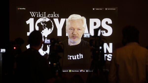 Assange - Sputnik Afrique