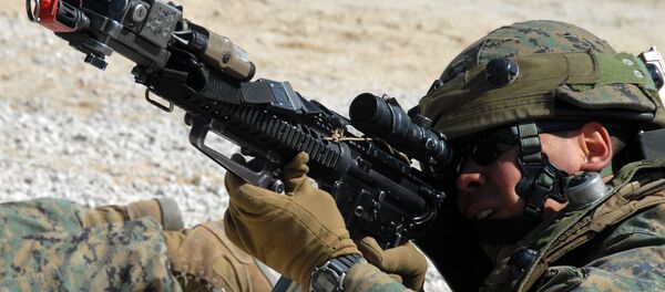 Le système d'entrainement laser MILES - Sputnik Afrique