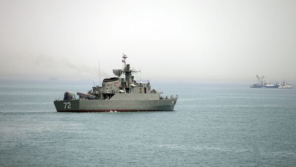 Un navire de guerre iranien - Sputnik Afrique
