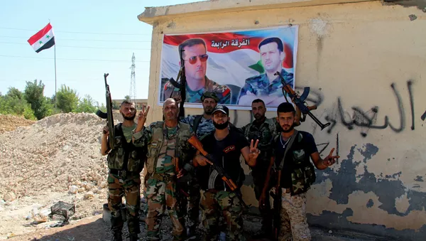 l'armée syrienne à Alep - Sputnik Afrique