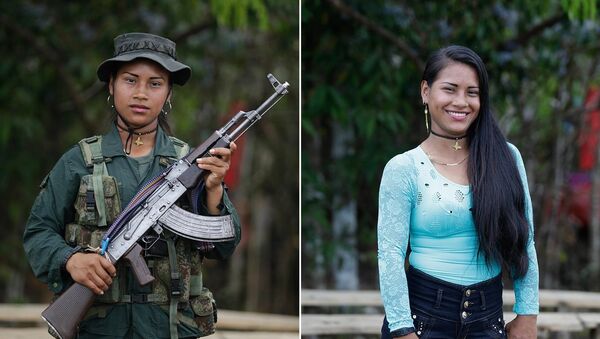 La beauté désarmée désarmante: le pacte de paix colombien en 10 portraits féminins - Sputnik Afrique