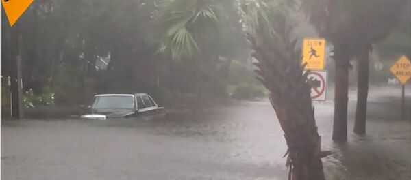 L'ouragan Matthew vu de l'espace et vu de la Terre - Sputnik Afrique