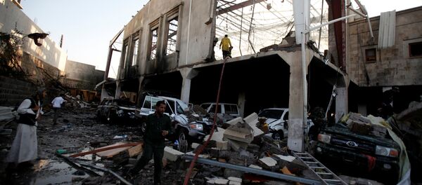 Sanaa bombardée - Sputnik Afrique