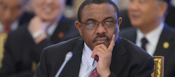 Le premier ministre éthiopien Hailemariam Desalegn - Sputnik Afrique