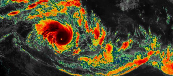Le cyclone Pam près de Vanuatu - Sputnik Afrique