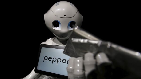 Le robot Pepper de SoftBank - Sputnik Afrique