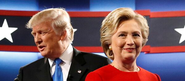 Le républicain Donald Trump et la démocrate Hillary Clinton - Sputnik Afrique