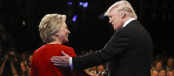Le républicain Donald Trump et la démocrate Hillary Clinton - Sputnik Afrique