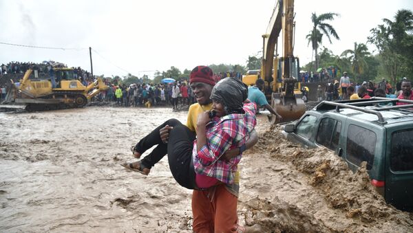 Les conséquences du passages de l'ouragan Matthew à Haïti - Sputnik Afrique
