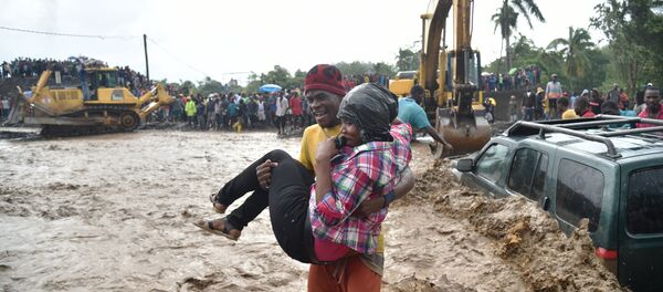 Les conséquences du passages de l'ouragan Matthew à Haïti - Sputnik Afrique