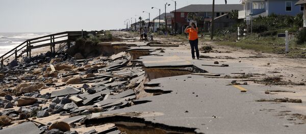 La furie dévastatrice de l'ouragan Matthew - Sputnik Afrique