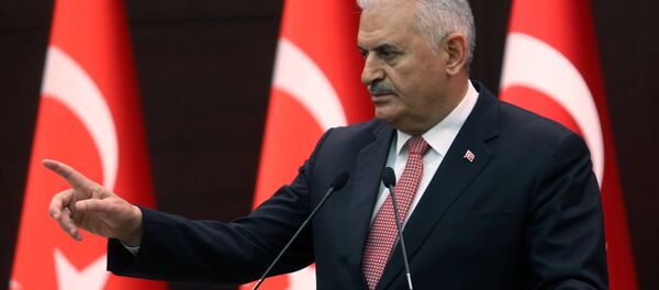 le premier ministre turc, Binali Yildirim - Sputnik Afrique