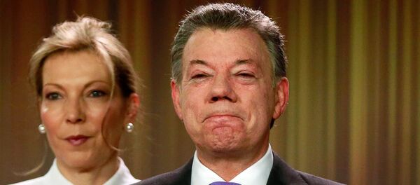 Le président colombien Juan Manuel Santos, prix Nobel de la paix - Sputnik Afrique