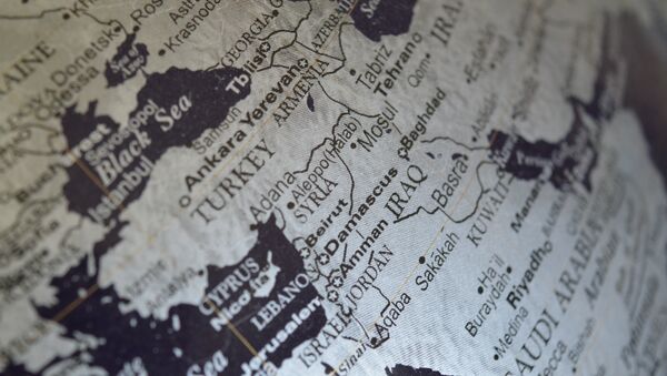 Siria en el mapa - Sputnik Afrique