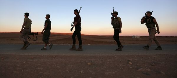 Kämpfer in Aleppo - Sputnik Afrique