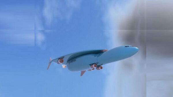 Un avion de ligne hypersonique. Image d'illustration - Sputnik Afrique