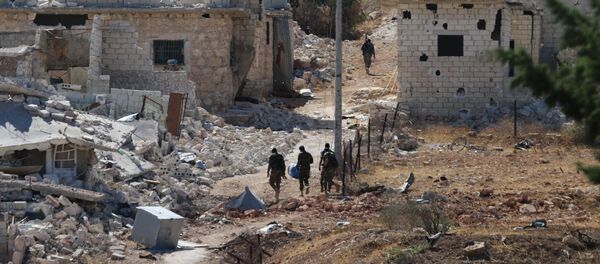 Le camp de réfugiés de Handarat, au nord d'Alep Le camp de réfugiés de Handarat, au nord d'Alep - Sputnik Afrique