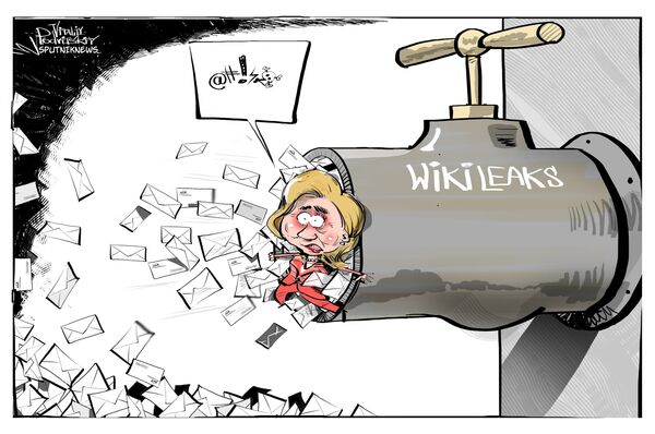 Campagne de Clinton: WikiLeaks tire une nouvelle salve   - Sputnik Afrique