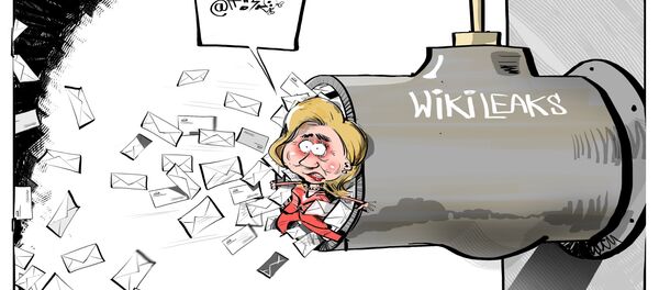 Campagne de Clinton: WikiLeaks tire une nouvelle salve Campagne de Clinton: WikiLeaks tire une nouvelle salve - Sputnik Afrique