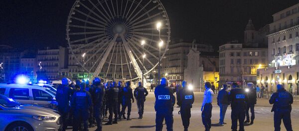 Manifestation de policiers sur le Vieux-Port à Marseille - Sputnik Afrique