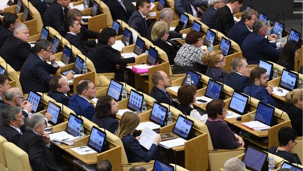 Пленарное заседание Госдумы РФ - Sputnik Afrique