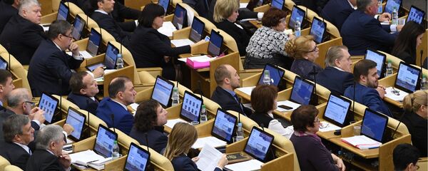 Пленарное заседание Госдумы РФ - Sputnik Afrique