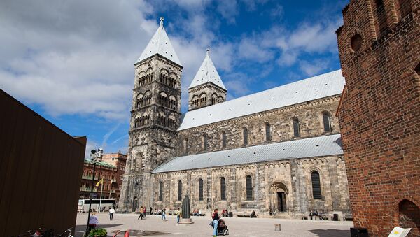 La cathédrale de la ville suédoise de Lund - Sputnik Afrique